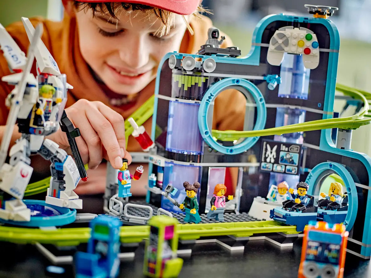 LEGO City 60421 Robot World Roller-Coaster Park