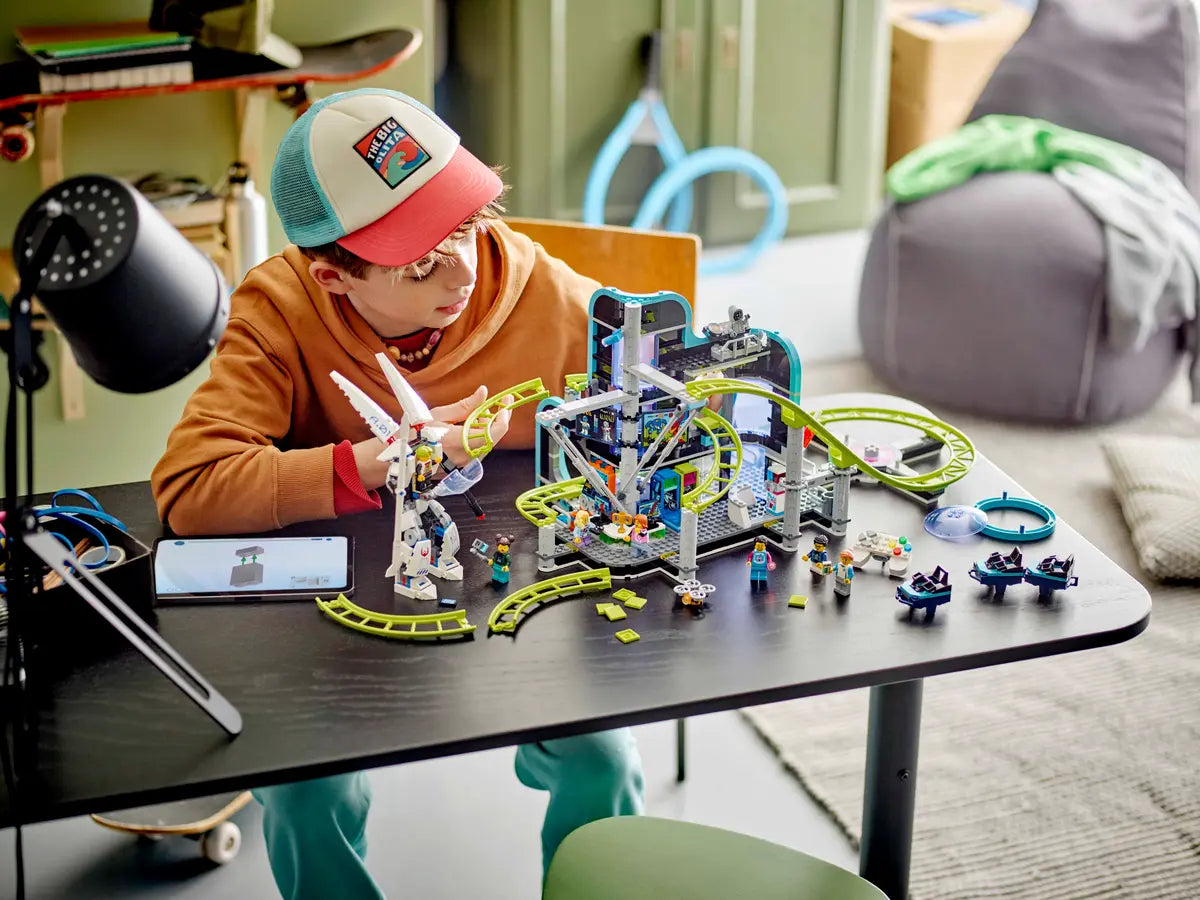 LEGO City 60421 Robot World Roller-Coaster Park