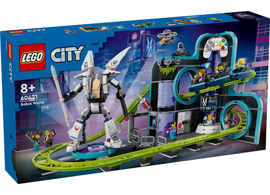LEGO City 60421 Robot World Roller-Coaster Park