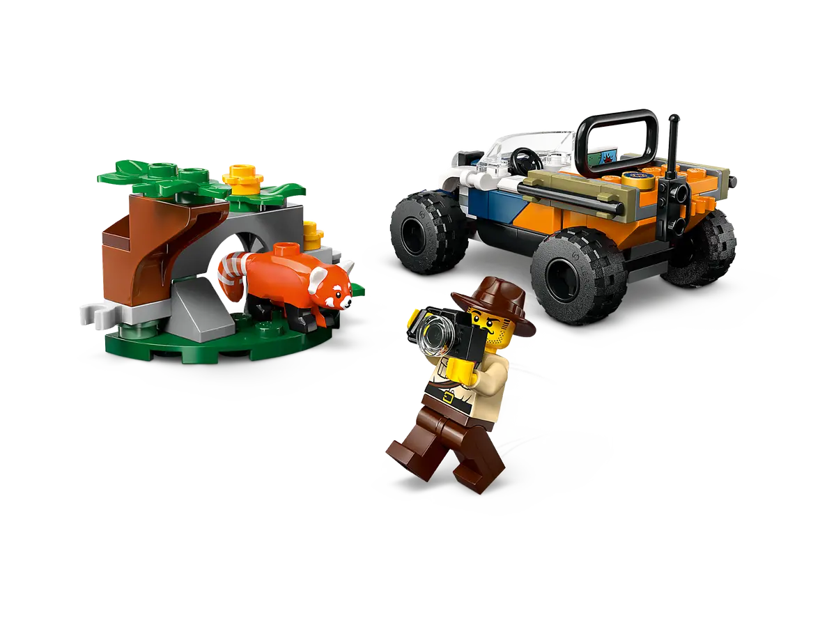 LEGO City 60424 Jungle Explorer ATV Red Panda Mission