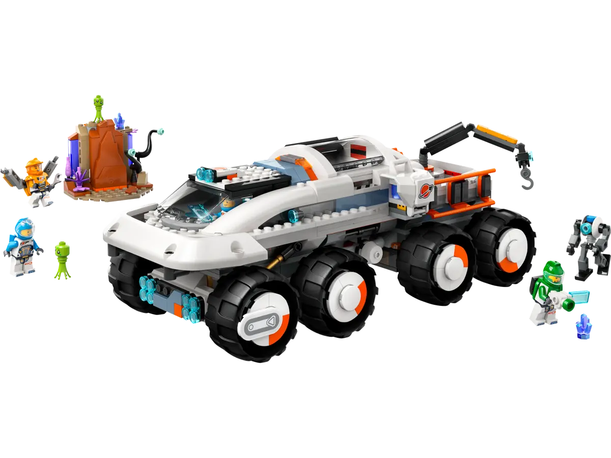 LEGO City 60432 Command Rover and Crane Loader