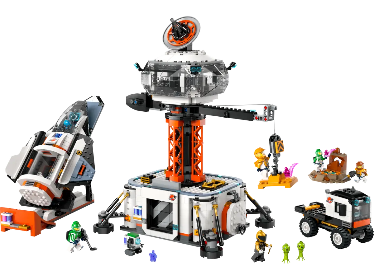 LEGO City 60434 Space Base and Rocket Launchpad
