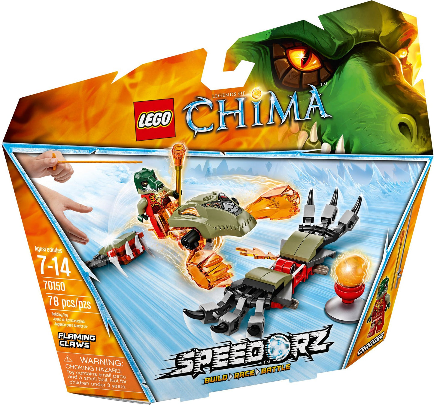 LEGO Chima 70150 Flaming Claws