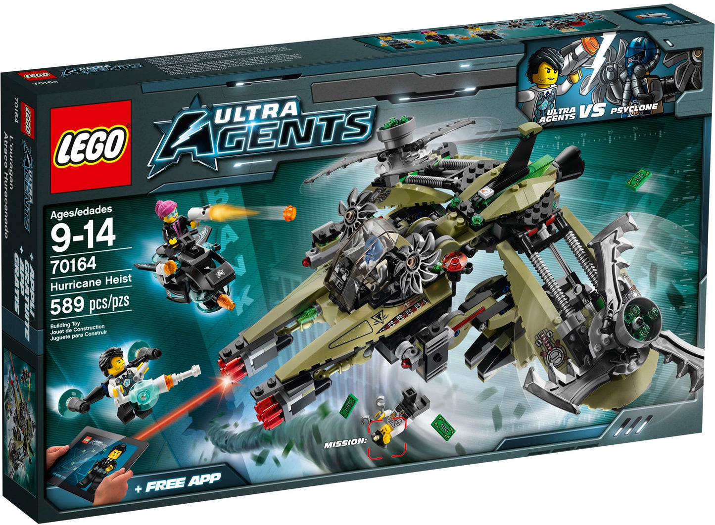 LEGO Ultra Agents 70164 Hurricane Heist