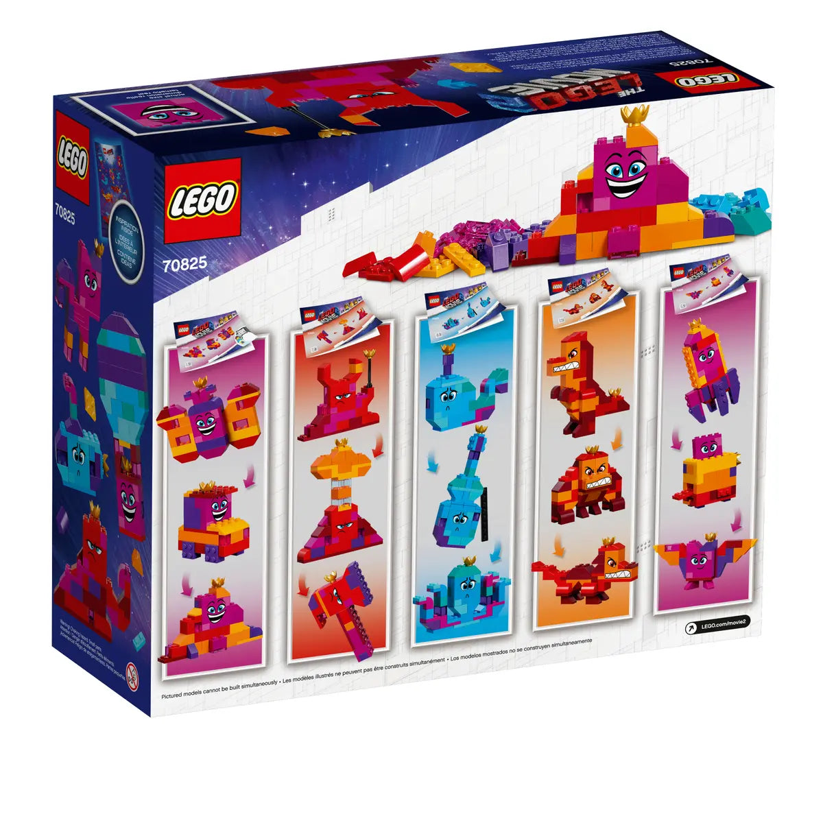 LEGO Movie 2 70825 Queen Watevra's Build Whatever