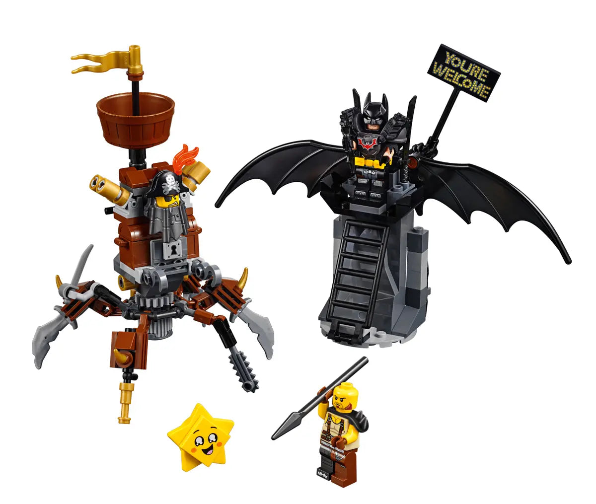 LEGO Movie 2 70836 Battle-Ready Batman and MetalBeard