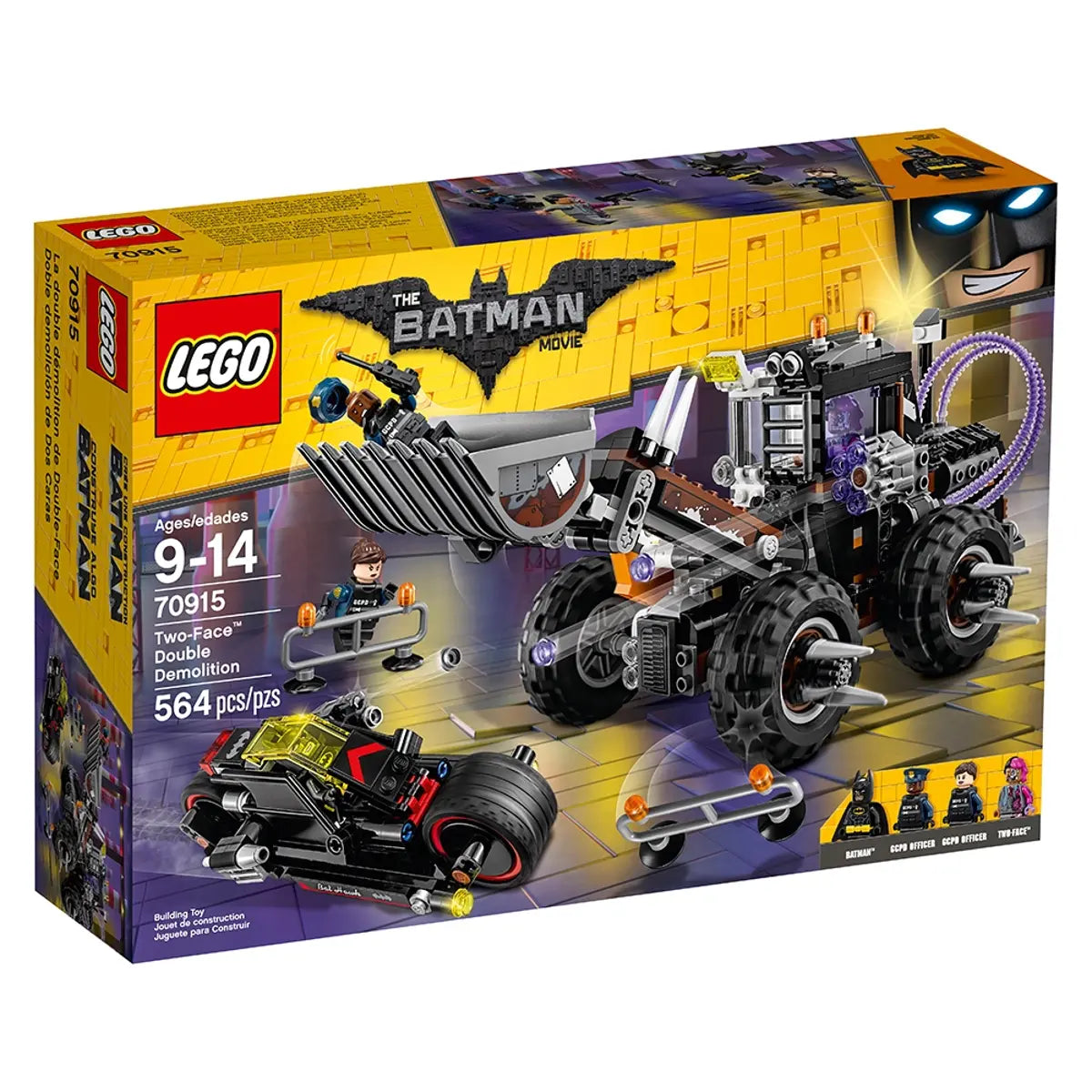 LEGO Batman Movie 70915 Two Face Double Demolition