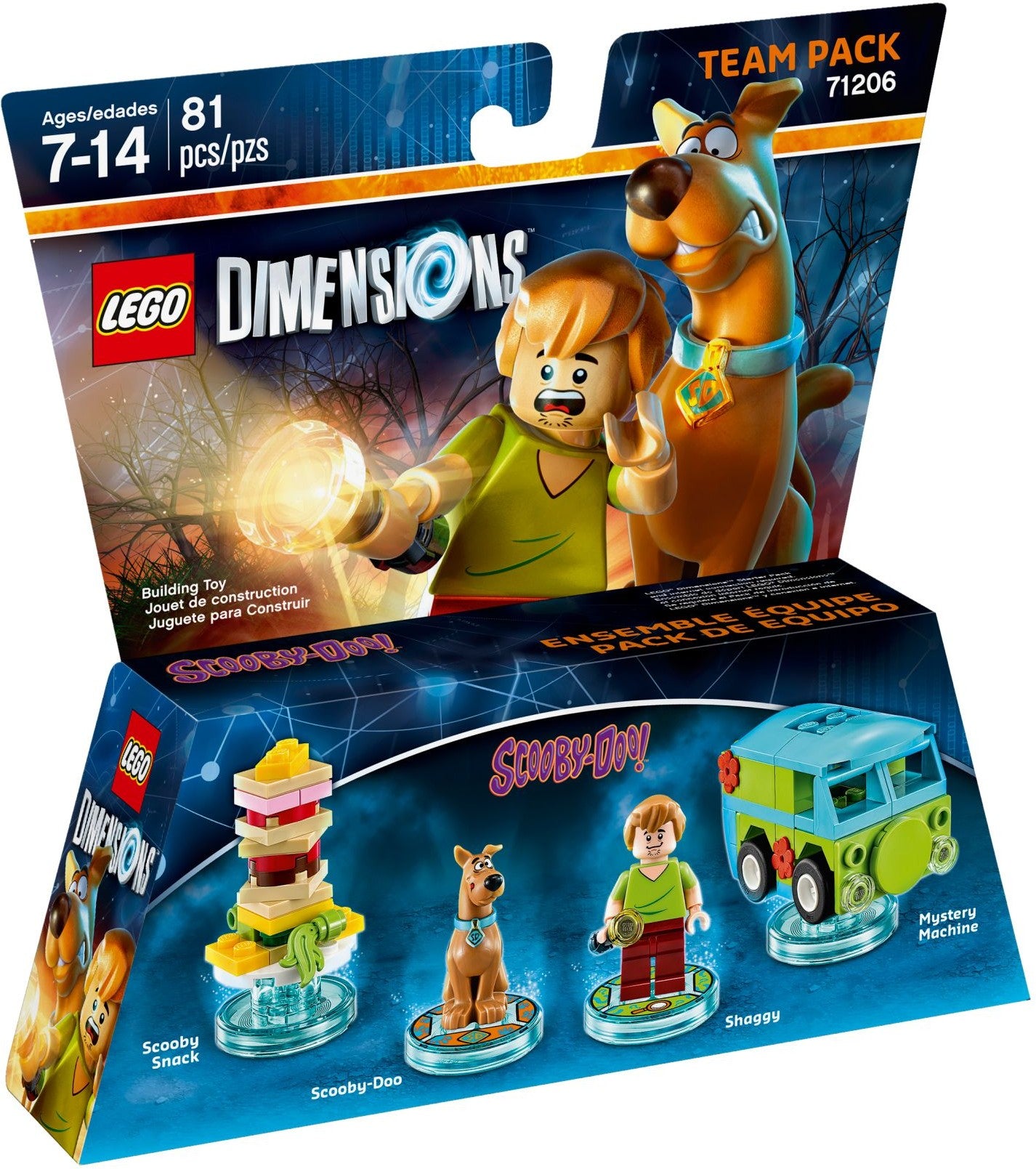 LEGO Dimensions 71206 Scooby-Doo! Team Pack