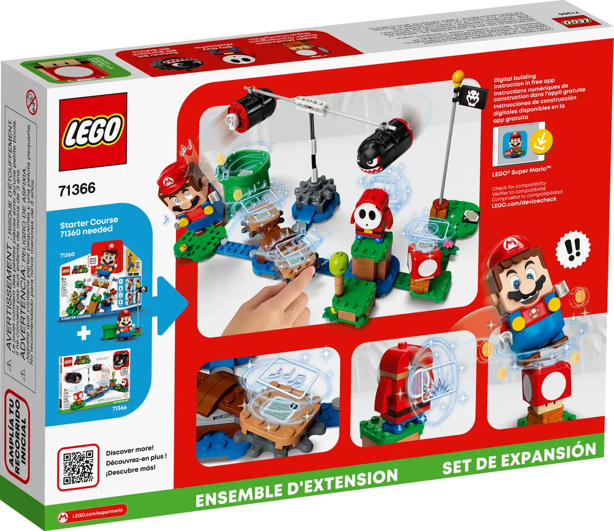 LEGO Super Mario 71366 Boomer Bill Barrage Expansion