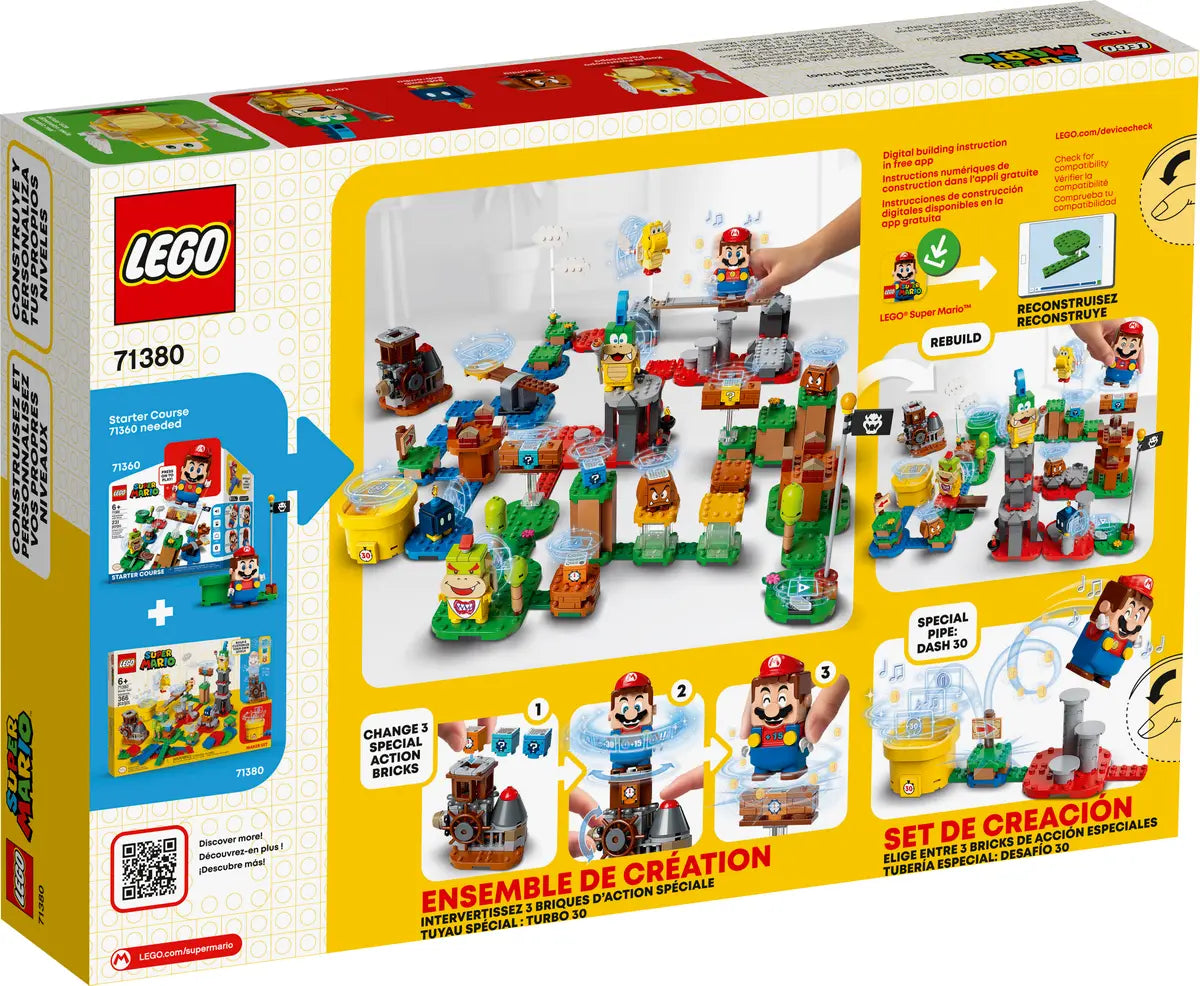 LEGO Super Mario 71380 Master Your Adventure Maker Set