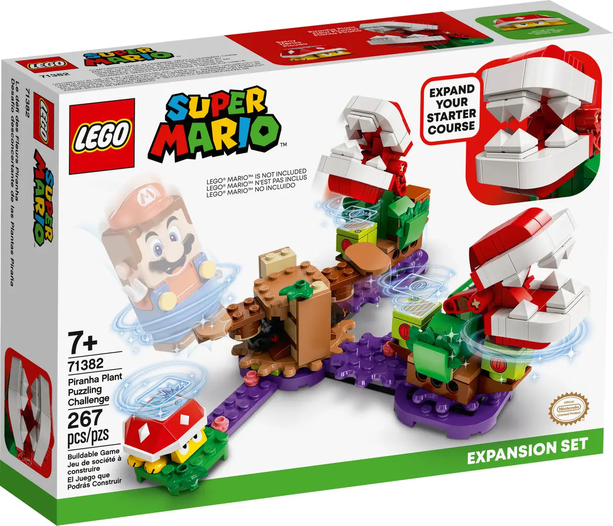 LEGO Super Mario 71382 Piranha Plant Puzzling Challenge