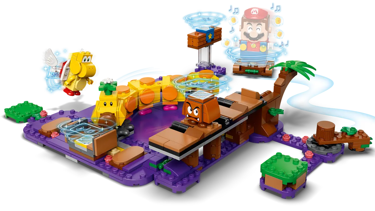 LEGO Super Mario 71383 Wiggler's Poison Swamp