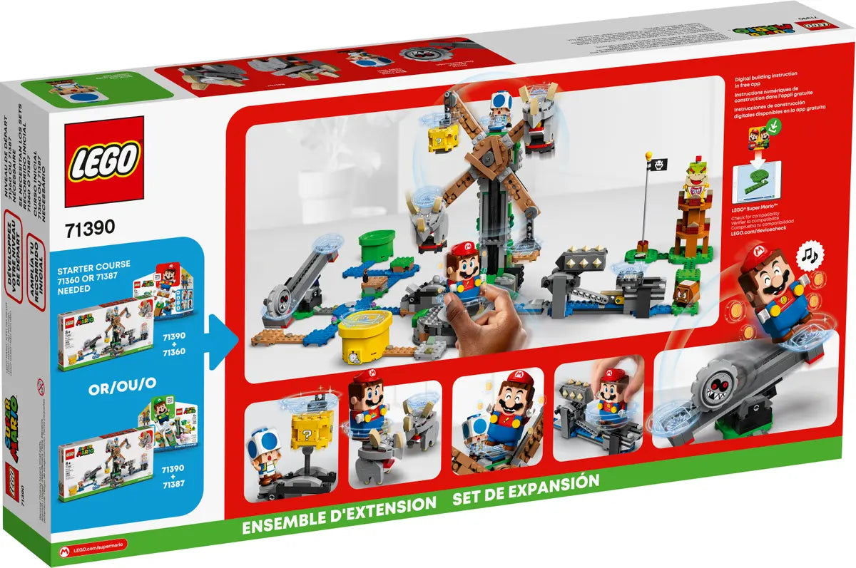 LEGO Super Mario 71390 Reznor Knockdown Expansion