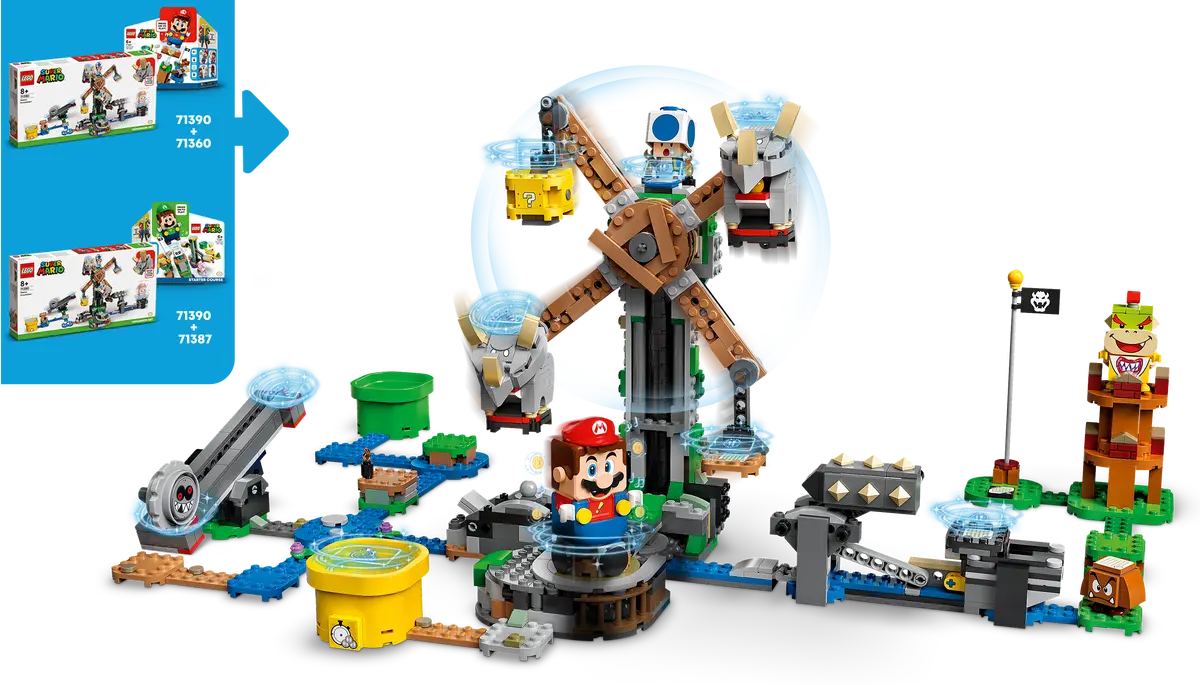 LEGO Super Mario 71390 Reznor Knockdown Expansion