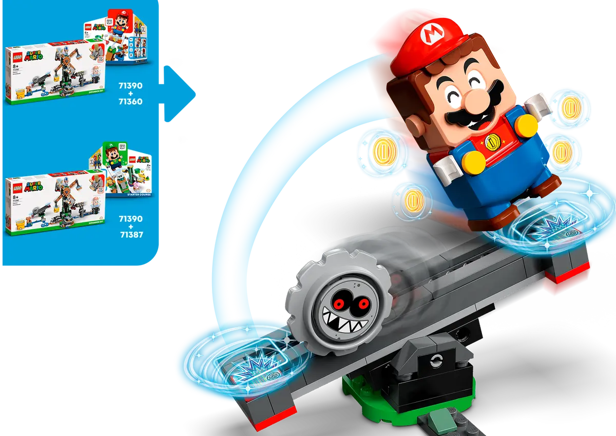 LEGO Super Mario 71390 Reznor Knockdown Expansion