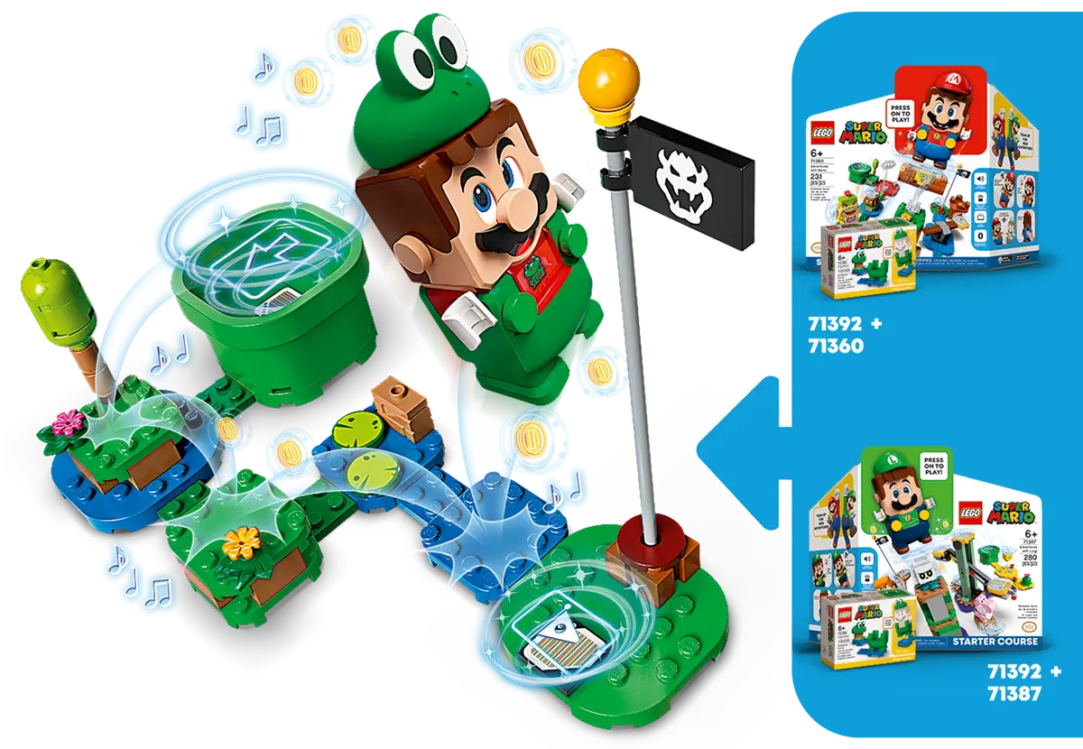 LEGO Super Mario 71392 Frog Mario Power-up