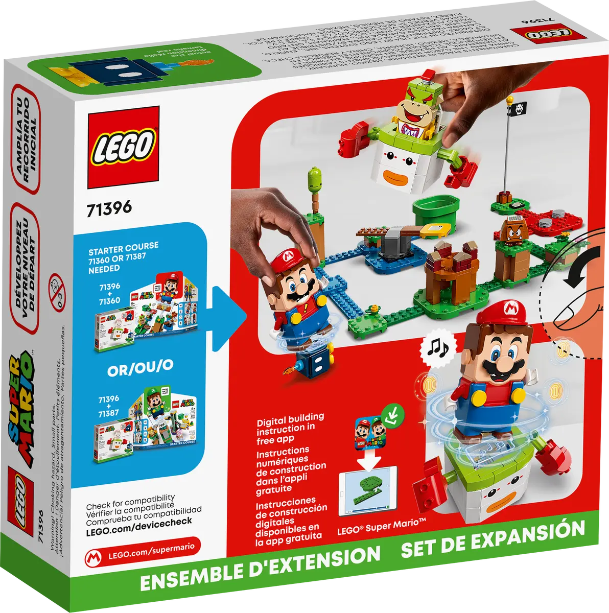 LEGO Super Mario 71396 Bowser Jr.'s Clown Car