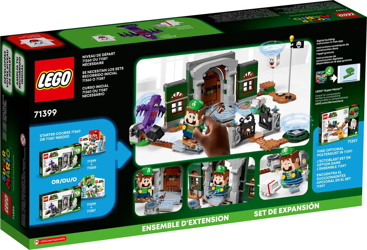 LEGO Super Mario 71399 Luigi's Mansion Entryway Expansion