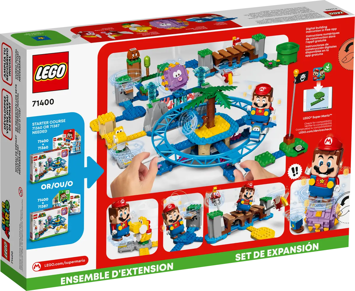 LEGO Super Mario 71400 Big Urchin Beach Ride Expansion