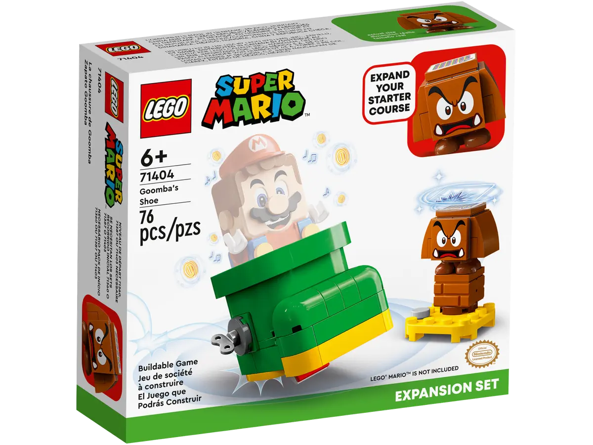 LEGO Super Mario 71404 Goomba's Shoe Expansion