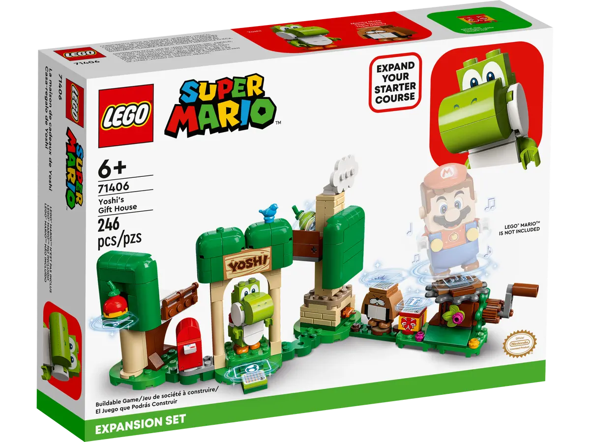 LEGO Super Mario 71406 Yoshi's Gift House Expansion