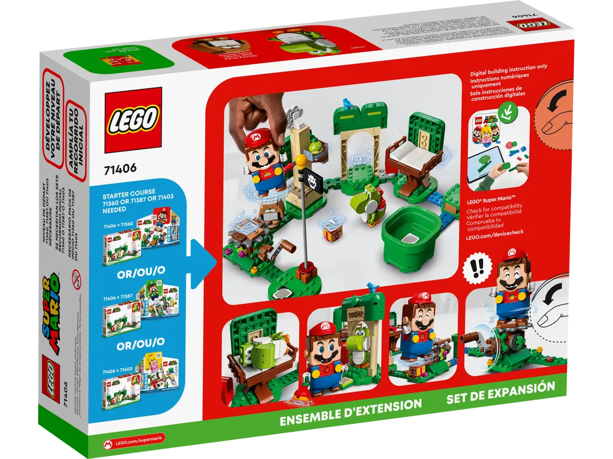 LEGO Super Mario 71406 Yoshi's Gift House Expansion