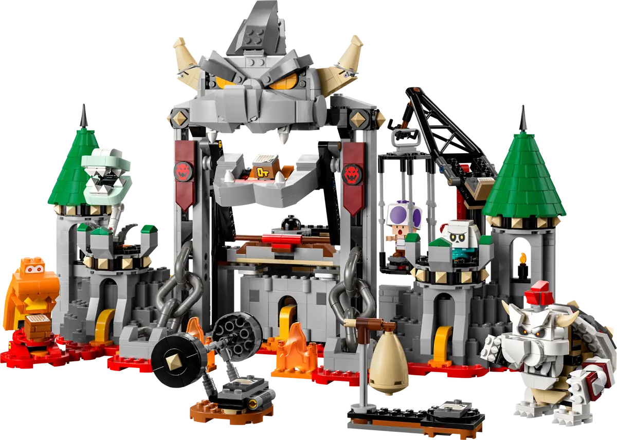 LEGO Super Mario 71423 Bones Bowser's Fortress Battle