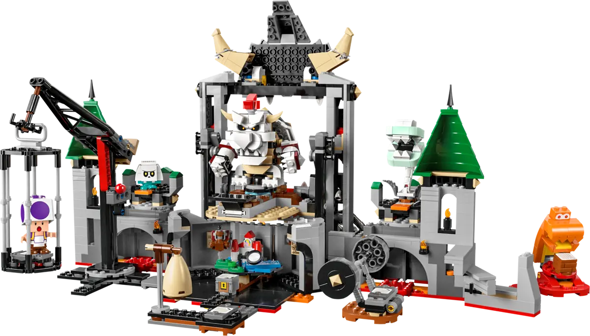 LEGO Super Mario 71423 Bones Bowser's Fortress Battle