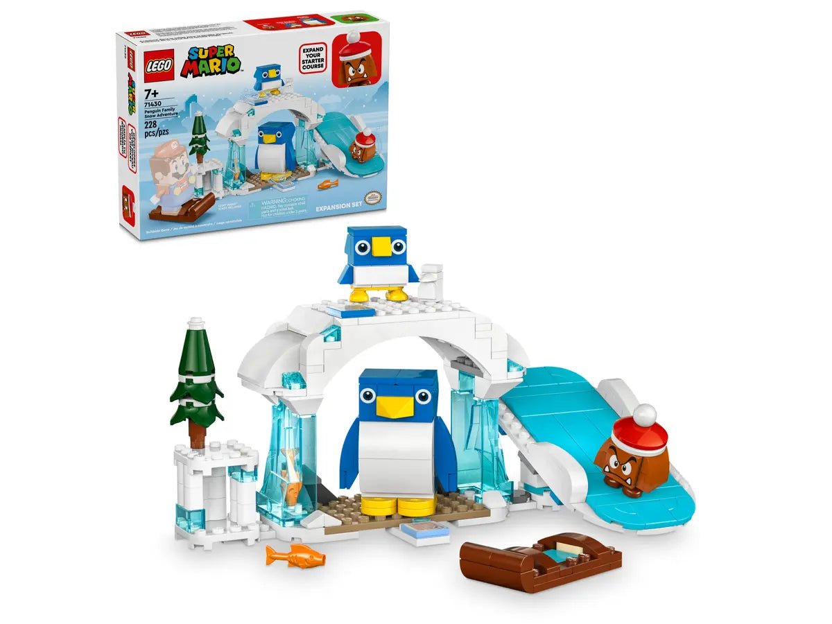 LEGO Super Mario 71430 Penguin Family Snow Adventure
