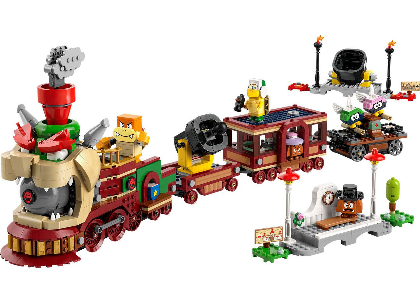 LEGO Super Mario 71437 The Bowser Express Train