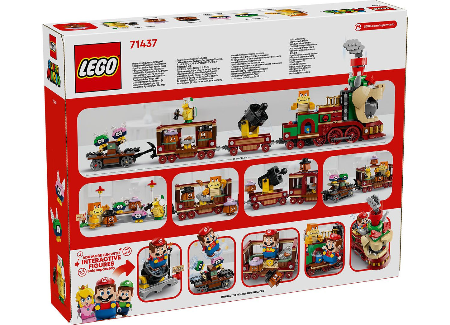 LEGO Super Mario 71437 The Bowser Express Train
