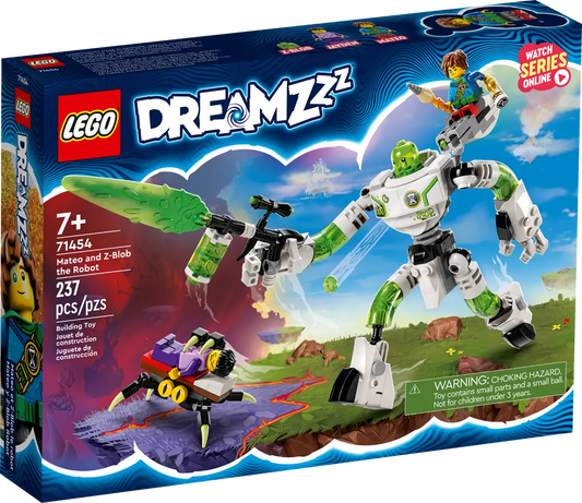 LEGO DREAMZzz 71454 Mateo and Z-Blob The Robo