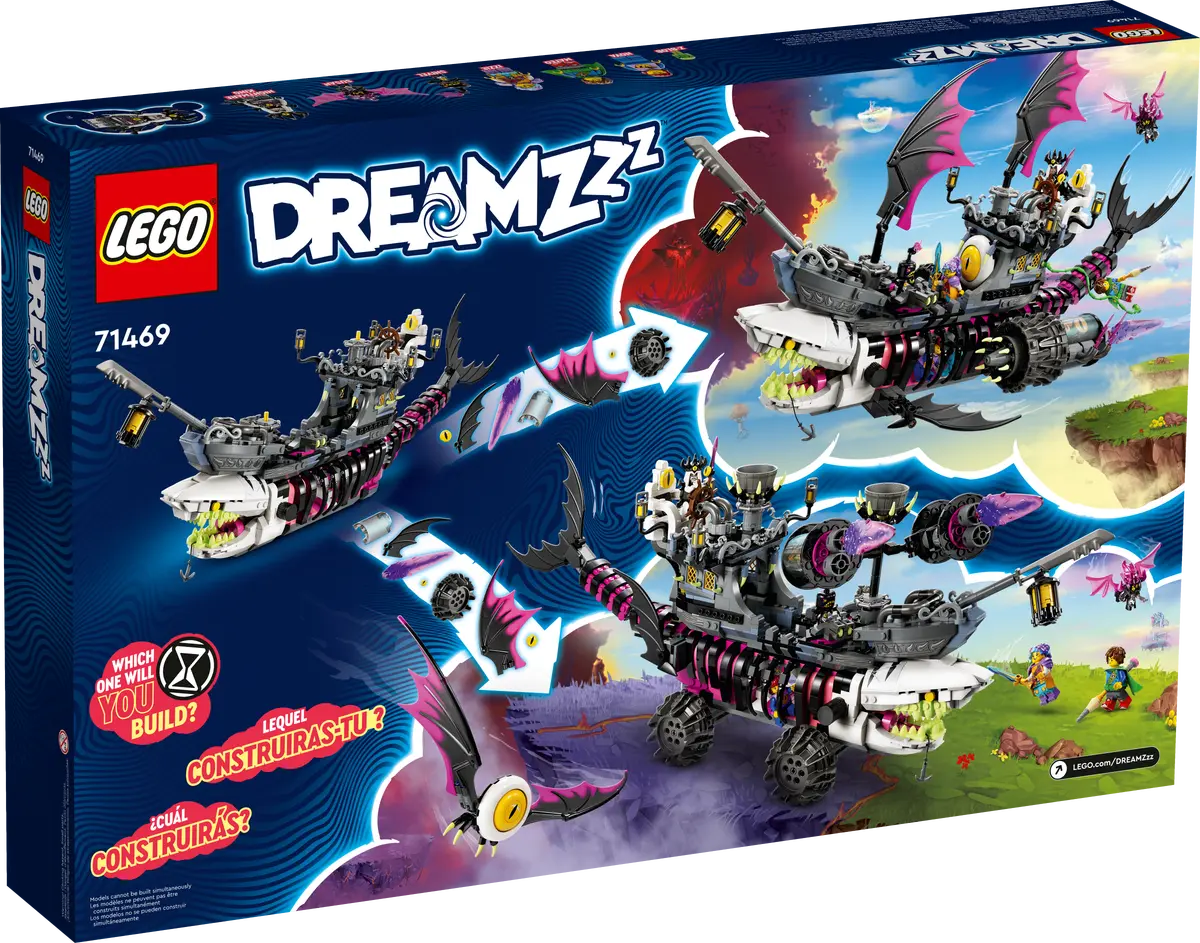 LEGO DREAMZzz 71469 Nightmare Shark Ship