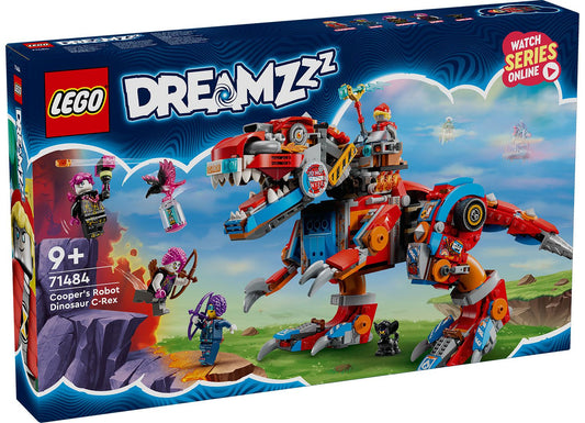 LEGO DREAMZzz 71484 Cooper's Robot Dinosaur C-Rex
