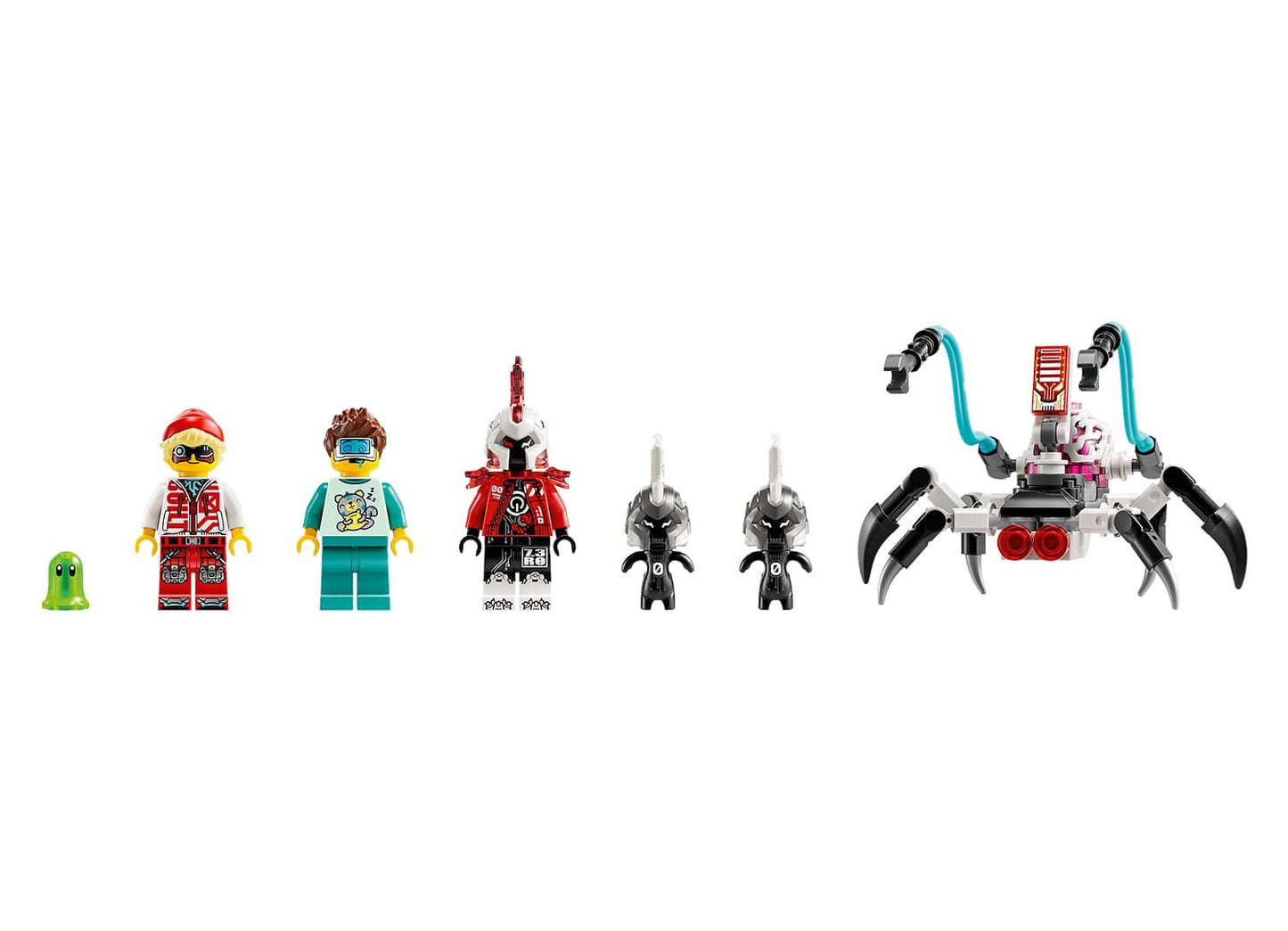 LEGO DREAMZzz 71497 Cooper's Tiger Mech & Zero's Hot Rod Car