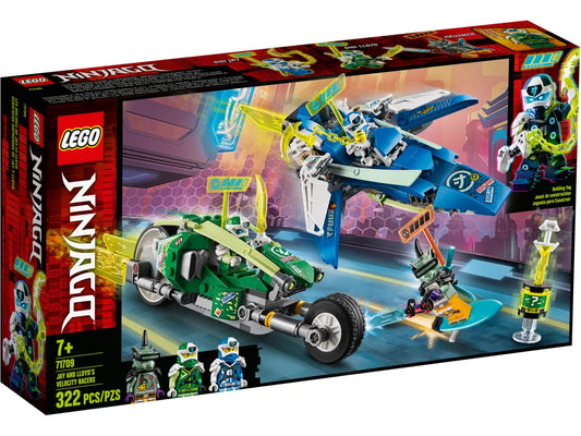 LEGO Ninjago 71709 Jay and Lloyd's Velocity Racers