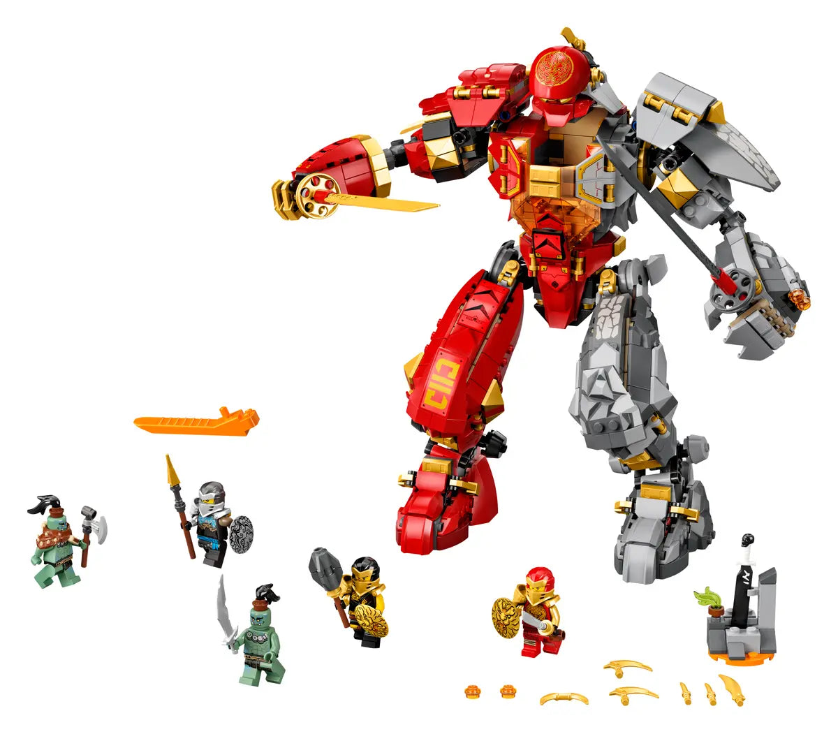 LEGO Ninjago 71720 Fire Stone Mech