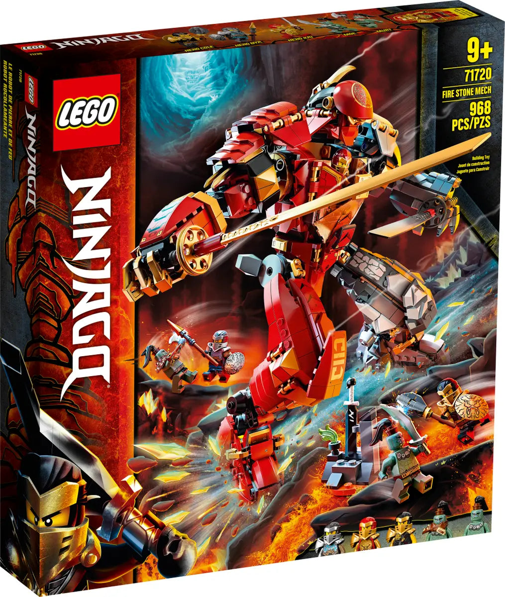 LEGO Ninjago 71720 Fire Stone Mech