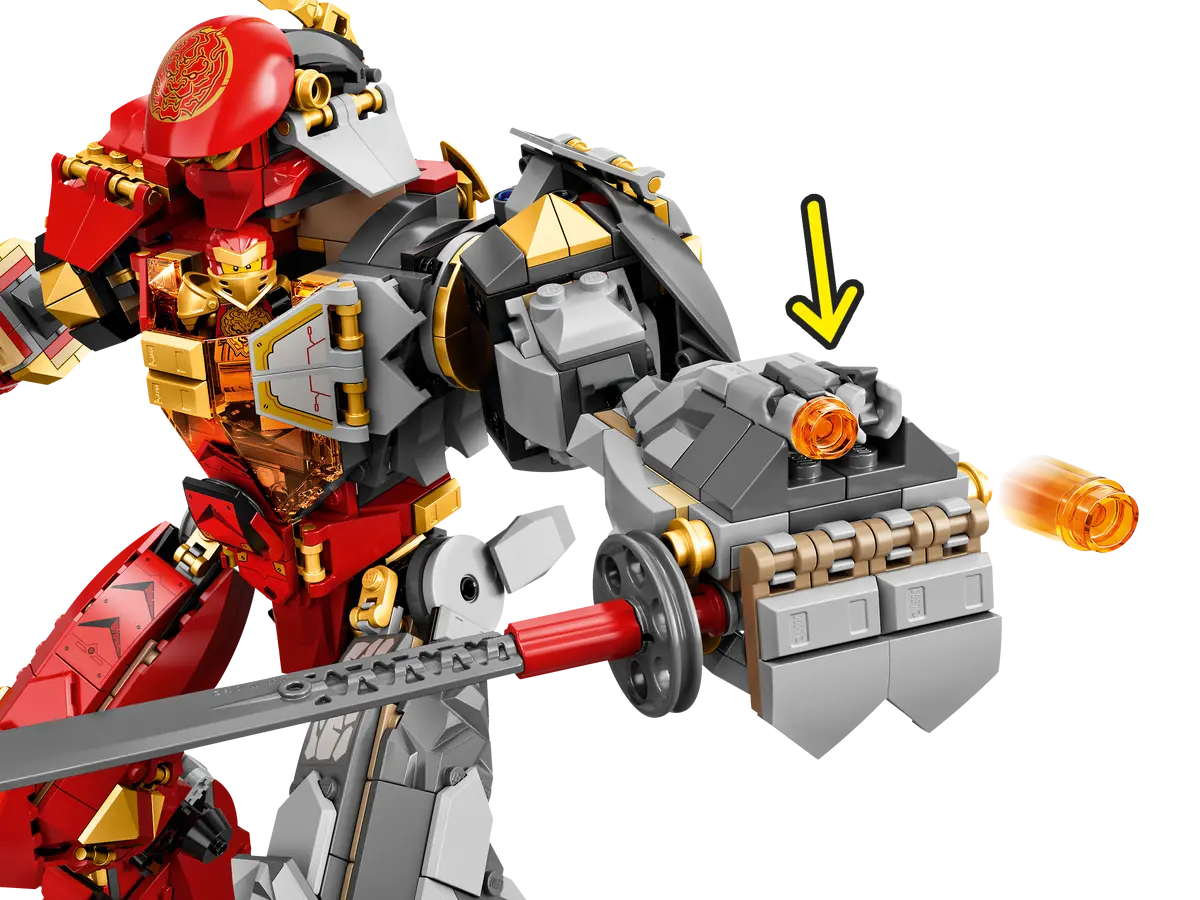 LEGO Ninjago 71720 Fire Stone Mech