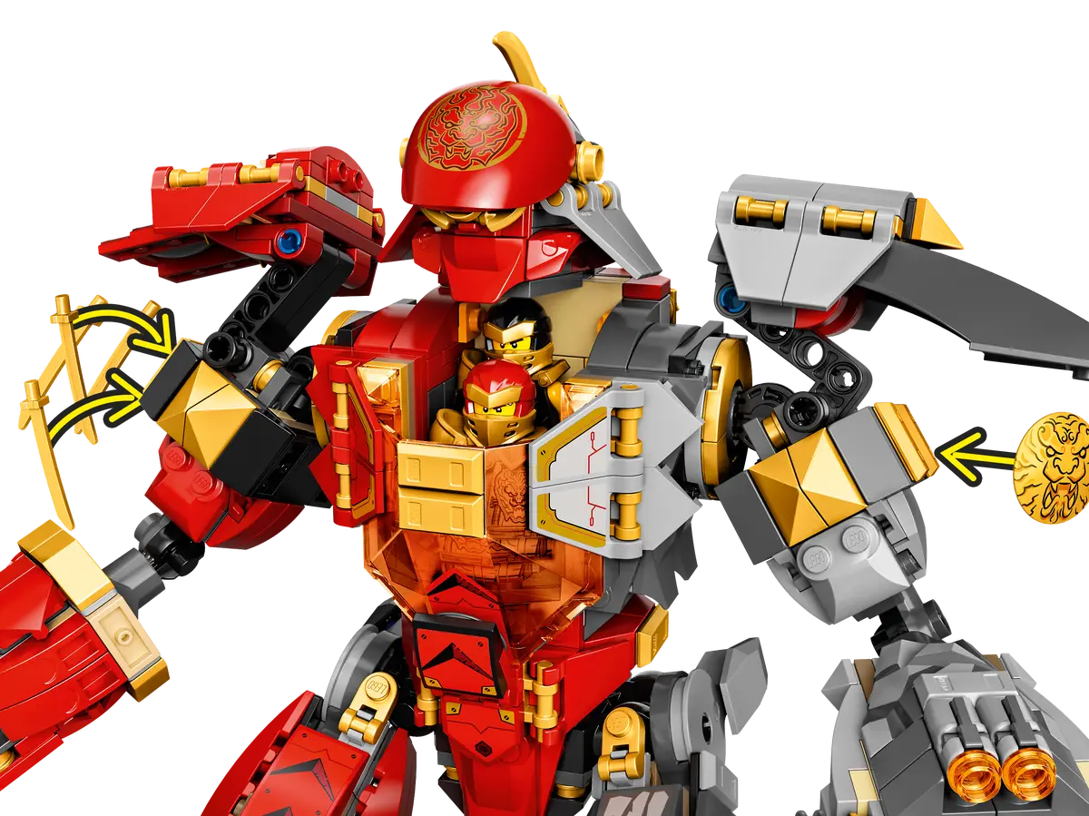 LEGO Ninjago 71720 Fire Stone Mech