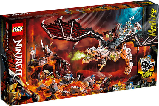 LEGO Ninjago 71721 Skull Sorcerer's Dragon