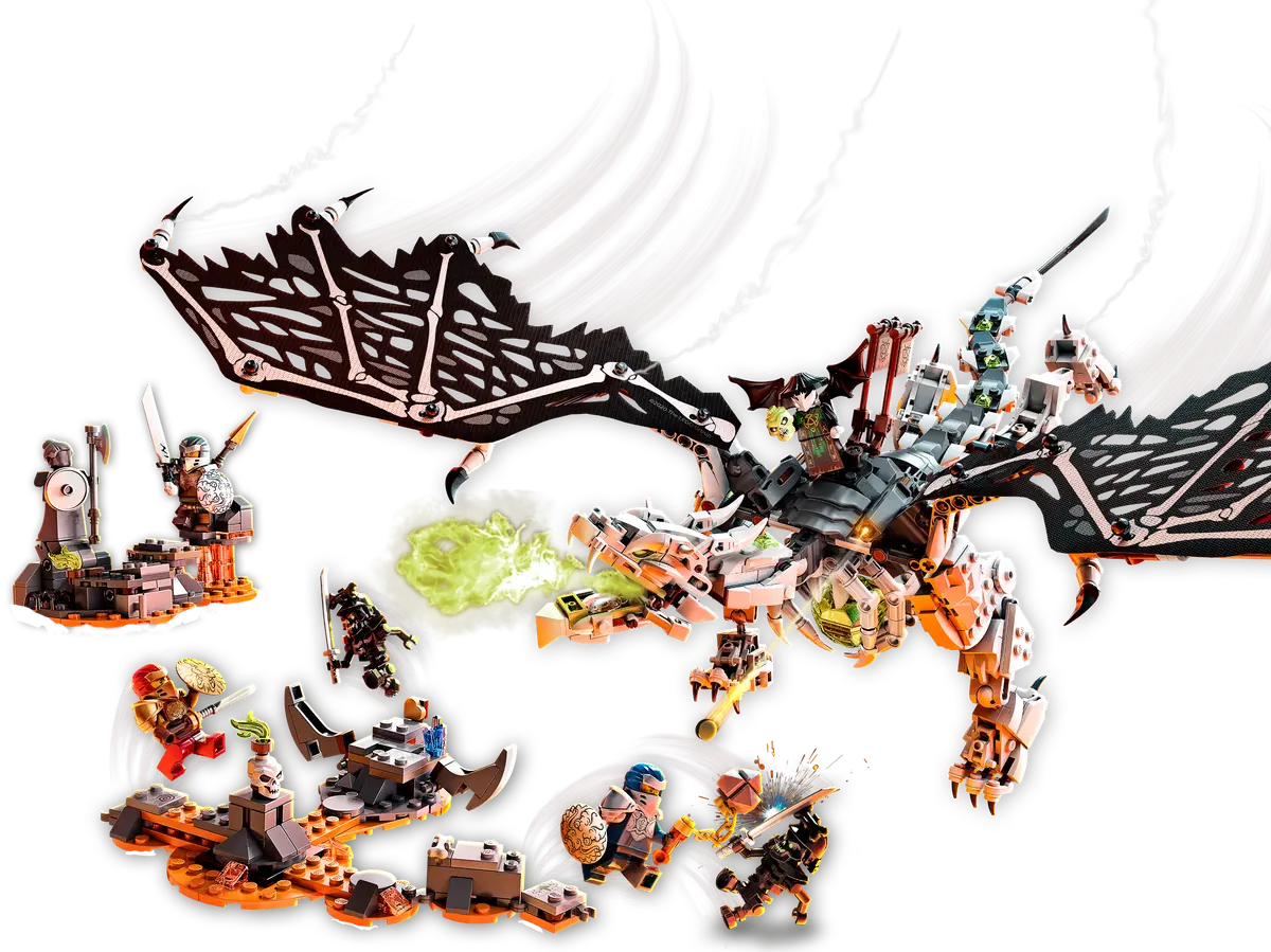 LEGO Ninjago 71721 Skull Sorcerer's Dragon