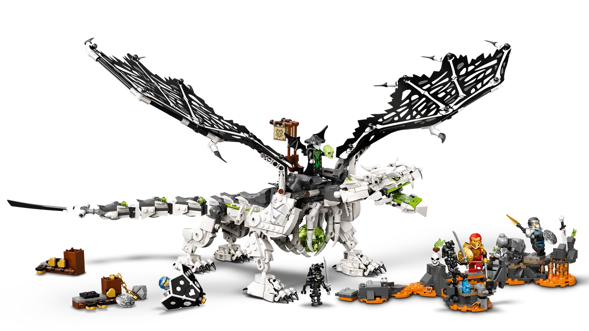 LEGO Ninjago 71721 Skull Sorcerer's Dragon