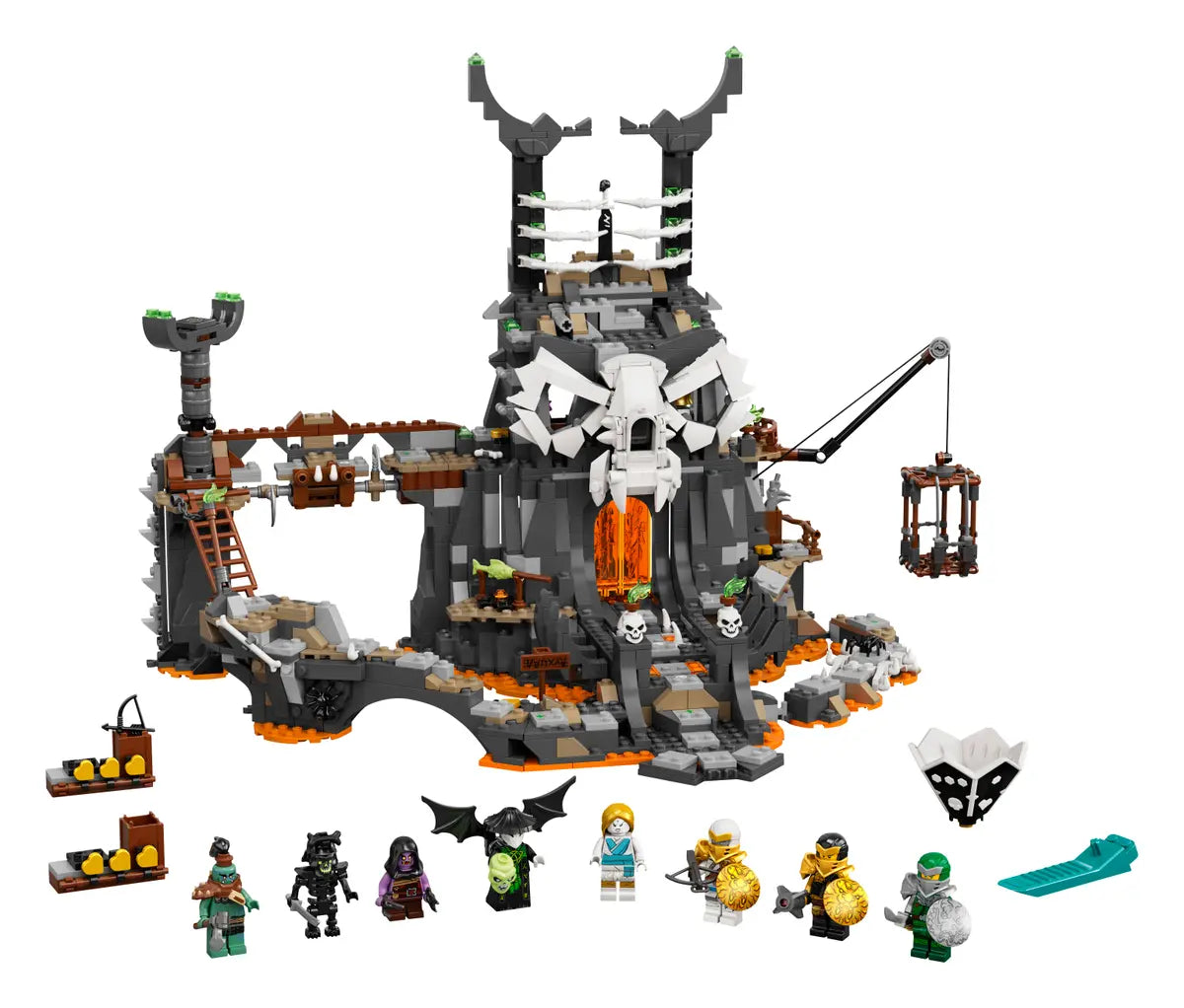 LEGO Ninjago 71722 Skull Sorcerer's Dungeon