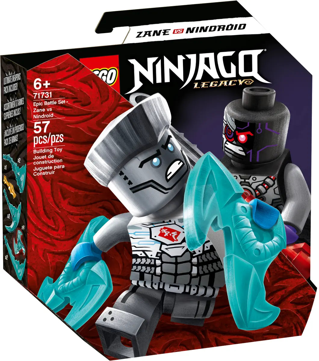 LEGO Ninjago 71731 Epic Battle Set: Zane vs Nindroid