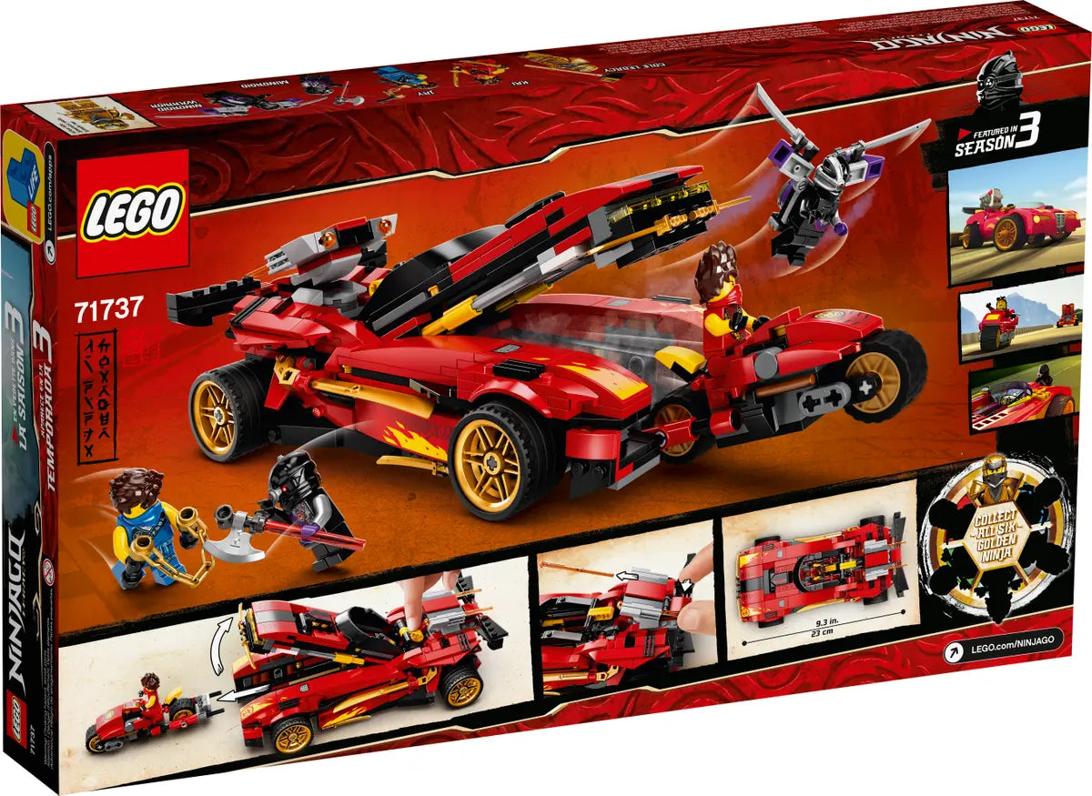 LEGO Ninjago 71737 X-1 Ninja Charger