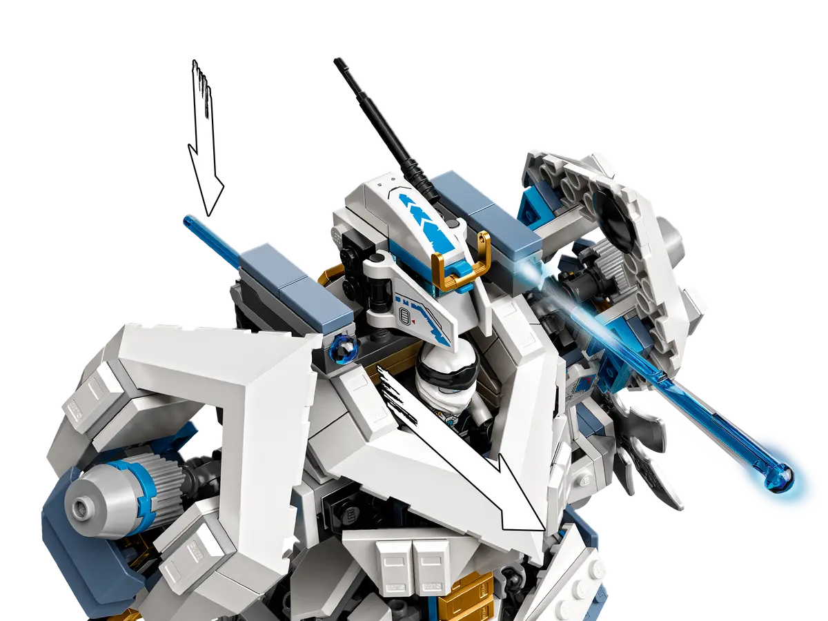 LEGO Ninjago 71738 Zane's Titan Mech Battle