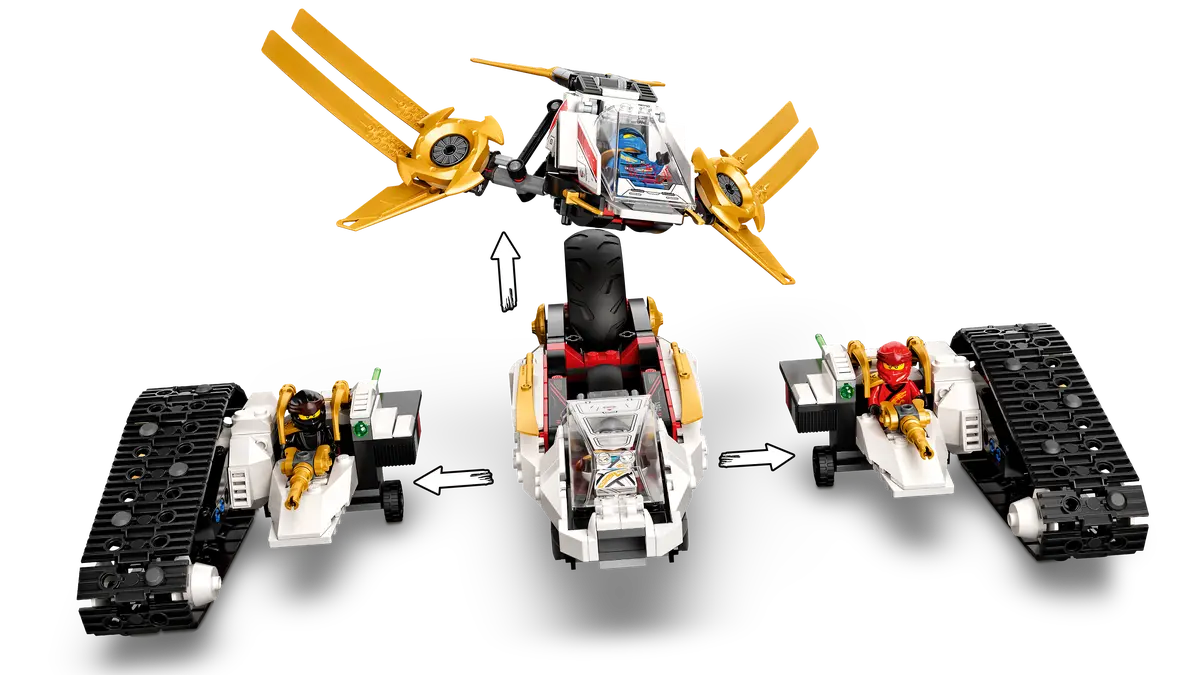 LEGO Ninjago 71739 Ultra Sonic Raider