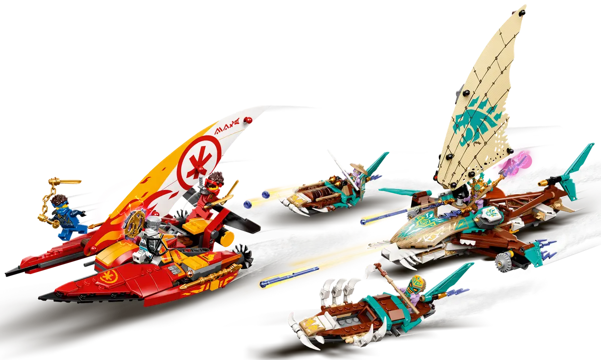 LEGO Ninjago 71748 Catamaran Sea Battle