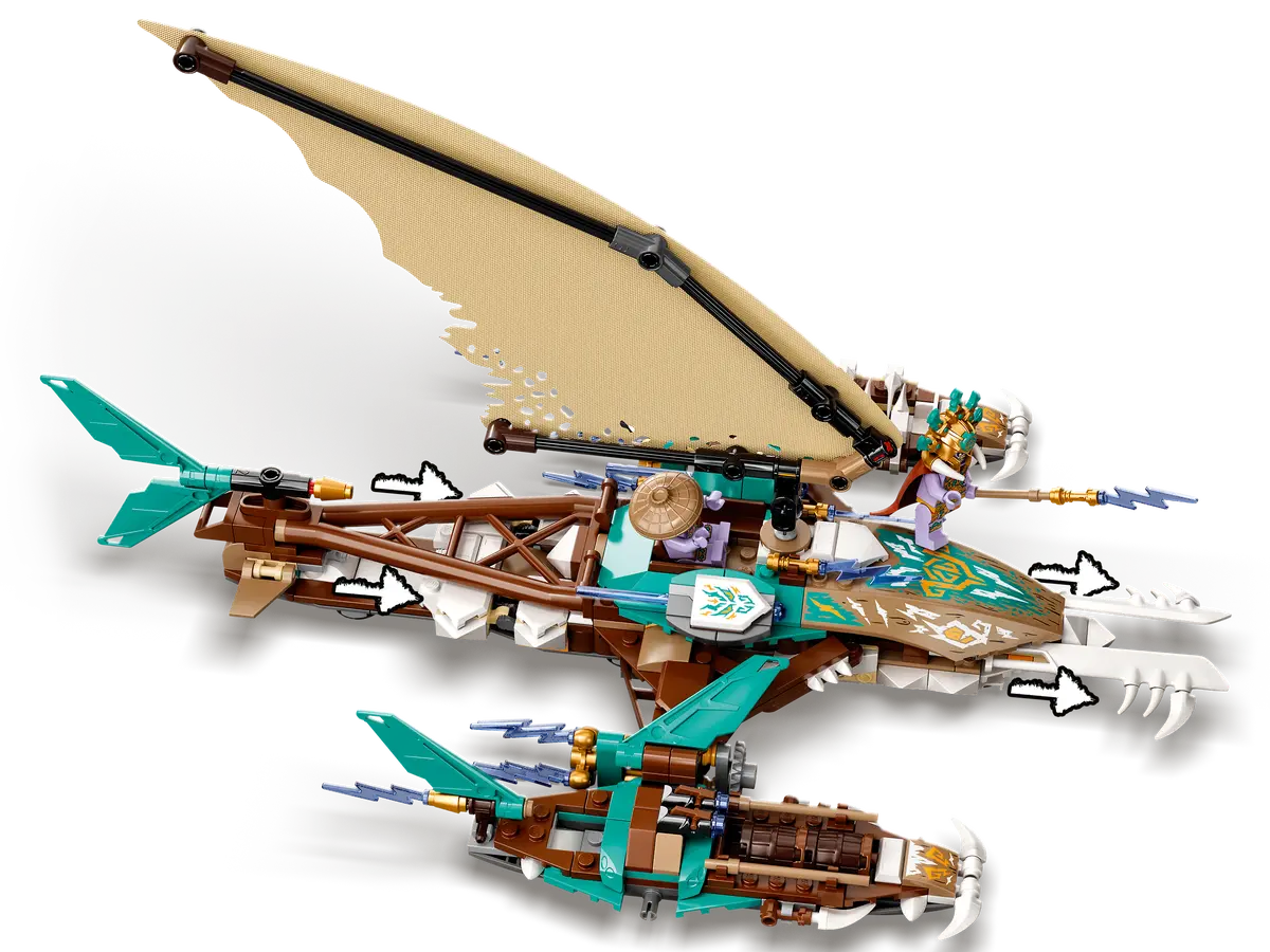 LEGO Ninjago 71748 Catamaran Sea Battle